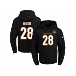 Nike Cincinnati Bengals #28 Joe Mixon Black Name & Number Pullover NFL Hoodie