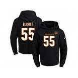 Nike Cincinnati Bengals #55 Vontaze Burfict Black Name & Number Pullover NFL Hoodie