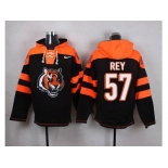 Nike Cincinnati Bengals #57 Vincent Rey Black Player Pullover NFL Hoodie