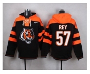 Nike Cincinnati Bengals #57 Vincent Rey Black Player Pullover NFL Hoodie