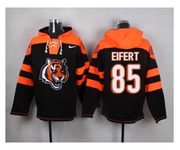 Nike Cincinnati Bengals #85 Tyler Eifert Black Player Pullover NFL Hoodie