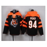 Nike Cincinnati Bengals #94 Domata Peko Black Player Pullover NFL Hoodie