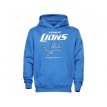 Detroit Lions Light Blue Critical Victory Pullover Hoodie