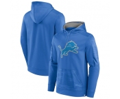 Men's Detroit Lions Blue On The Ball Pullover Hoodie