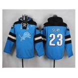 Nike Detroit Lions #23 Darius Slay Blue Player Pullover NFL Hoodie