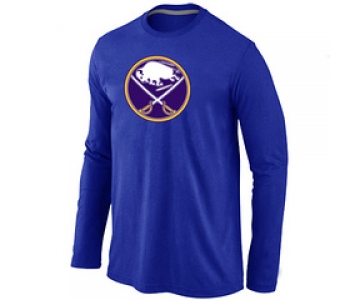 NHL Buffalo Sabres Big & Tall Logo blue Long Sleeve T-Shirt