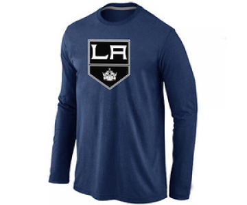 NHL Los Angeles Kings Big & Tall Logo D.BLUE Long Sleeve T-Shirt