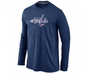 NHL Washington Capitals Big & Tall Logo D.BLUE Long Sleeve T-Shirt