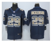 2015 New Nike St.Louis Rams #29 Dickerson Navy Blue Strobe Jerseys[Limited]