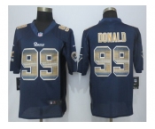 2015 New Nike St.Louis Rams #99 Donald Navy Blue Strobe Jerseys[Limited]