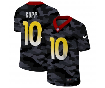 Men New Nike St.Louis Rams #10 Kupp 2020 Nike Camo Salute to Service Limited Jersey