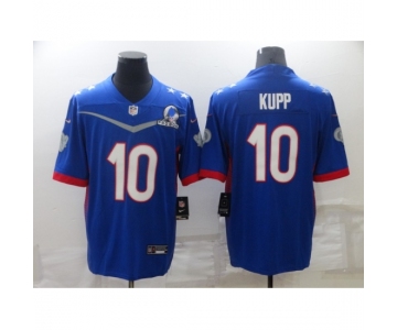 Men's Los Angeles Rams #10 Cooper Kupp Nike Royal 2022 NFC Pro Bowl Limited Player Jersey