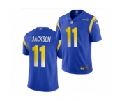 Men's Los Angeles Rams #11 DeSean Jackson Blue Bone Stitched Football Limited Jersey