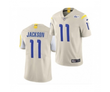 Men's Los Angeles Rams #11 DeSean Jackson White Bone Stitched Football Limited Jersey