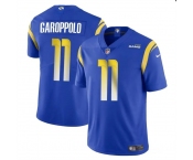 Men's Los Angeles Rams #11 Jimmy Garoppolo Blue Vapor Untouchable Football Stitched Jersey