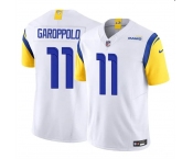 Men's Los Angeles Rams #11 Jimmy Garoppolo White 2024 F.U.S.E. Vapor Untouchable Football Stitched Jersey