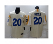 Men's Los Angeles Rams #20 Eric Weddle White Vapor Untouchable Limited Player Jersey