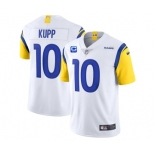 Men's Los Angeles Rams 2022 #10 Cooper Kupp White With 3-star C Patch Vapor Untouchable Limited Stitched NFL Jersey