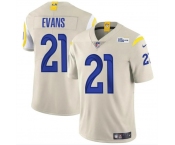 Men's Los Angeles Rams #21 Zach Evans Bone 2024 Vapor Untouchable Stitched Football Jersey