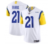 Men's Los Angeles Rams #21 Zach Evans White 2024 Vapor Untouchable Stitched Football Jersey