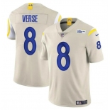 Men's Los Angeles Rams #8 Jared Verse Bone 2024 Draft Vapor Untouchable Football Stitched Jersey