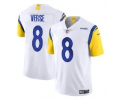 Men's Los Angeles Rams #8 Jared Verse White 2024 Draft Vapor Untouchable Football Stitched Jersey