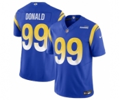 Men's Los Angeles Rams #99 Aaron Donald Royal 2023 F.U.S.E. Vapor Untouchable Limited Stitched Jersey