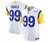 Men's Los Angeles Rams #99 Aaron Donald White 2023 F.U.S.E. Vapor Untouchable Limited Stitched Jersey