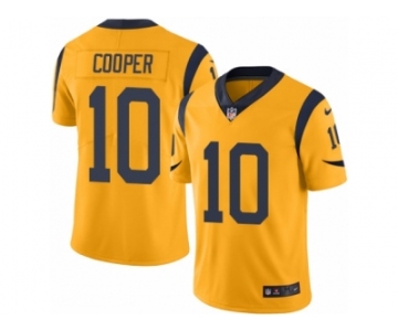 Men's Nike Los Angeles Rams #10 Pharoh Cooper Limited Gold Rush NFL Jersey