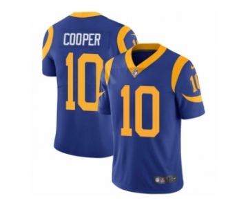 Men's Nike Los Angeles Rams #10 Pharoh Cooper Vapor Untouchable Limited Royal Blue Alternate NFL Jersey