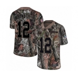 Men's Nike Los Angeles Rams #12 Joe Namath Camo Rush Realtree Limited NFL Jersey