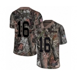 Men's Nike Los Angeles Rams #16 Jared Goff Camo Rush Realtree Limited NFL Jersey