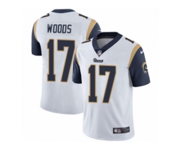 Men's Nike Los Angeles Rams #17 Robert Woods Vapor Untouchable Limited White NFL Jersey