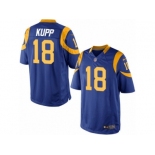 Men's Nike Los Angeles Rams #18 Cooper Kupp Limited Royal Blue Alternate NFL Jersey