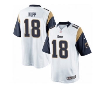 Men's Nike Los Angeles Rams #18 Cooper Kupp Limited White NFL Jersey