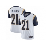 Men's Nike Los Angeles Rams #21 Kayvon Webster Vapor Untouchable Limited White NFL Jersey