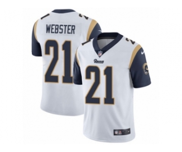 Men's Nike Los Angeles Rams #21 Kayvon Webster Vapor Untouchable Limited White NFL Jersey