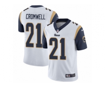 Men's Nike Los Angeles Rams #21 Nolan Cromwell Vapor Untouchable Limited White NFL Jersey