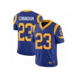 Men's Nike Los Angeles Rams #23 Benny Cunningham Vapor Untouchable Limited Royal Blue Alternate NFL Jersey