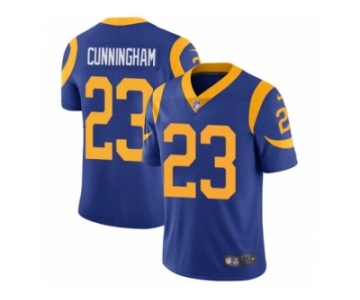 Men's Nike Los Angeles Rams #23 Benny Cunningham Vapor Untouchable Limited Royal Blue Alternate NFL Jersey