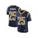 Men's Nike Los Angeles Rams #25 Lance Dunbar Vapor Untouchable Limited Navy Blue Team Color NFL Jersey