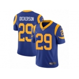 Men's Nike Los Angeles Rams #29 Eric Dickerson Vapor Untouchable Limited Royal Blue Alternate NFL Jersey