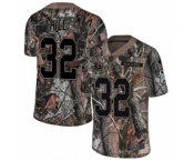 Men's Nike Los Angeles Rams #32 Troy Hill Camo Rush Realtree Limited NFL Jersey