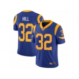 Men's Nike Los Angeles Rams #32 Troy Hill Vapor Untouchable Limited Royal Blue Alternate NFL Jersey