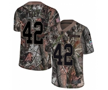 Men's Nike Los Angeles Rams #42 John Kelly Camo Rush Realtree Limited NFL Jersey