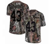 Men's Nike Los Angeles Rams #43 John Johnson Camo Rush Realtree Limited NFL Jersey