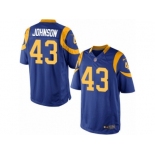 Men's Nike Los Angeles Rams #43 John Johnson Limited Royal Blue Alternate NFL Jersey