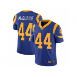 Men's Nike Los Angeles Rams #44 Jacob McQuaide Vapor Untouchable Limited Royal Blue Alternate NFL Jersey