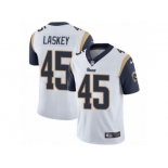 Men's Nike Los Angeles Rams #45 Zach Laskey Vapor Untouchable Limited White NFL Jersey