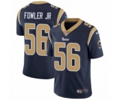 Men's Nike Los Angeles Rams #56 Dante Fowler Jr Navy Blue Team Color Vapor Untouchable Limited Player NFL Jersey